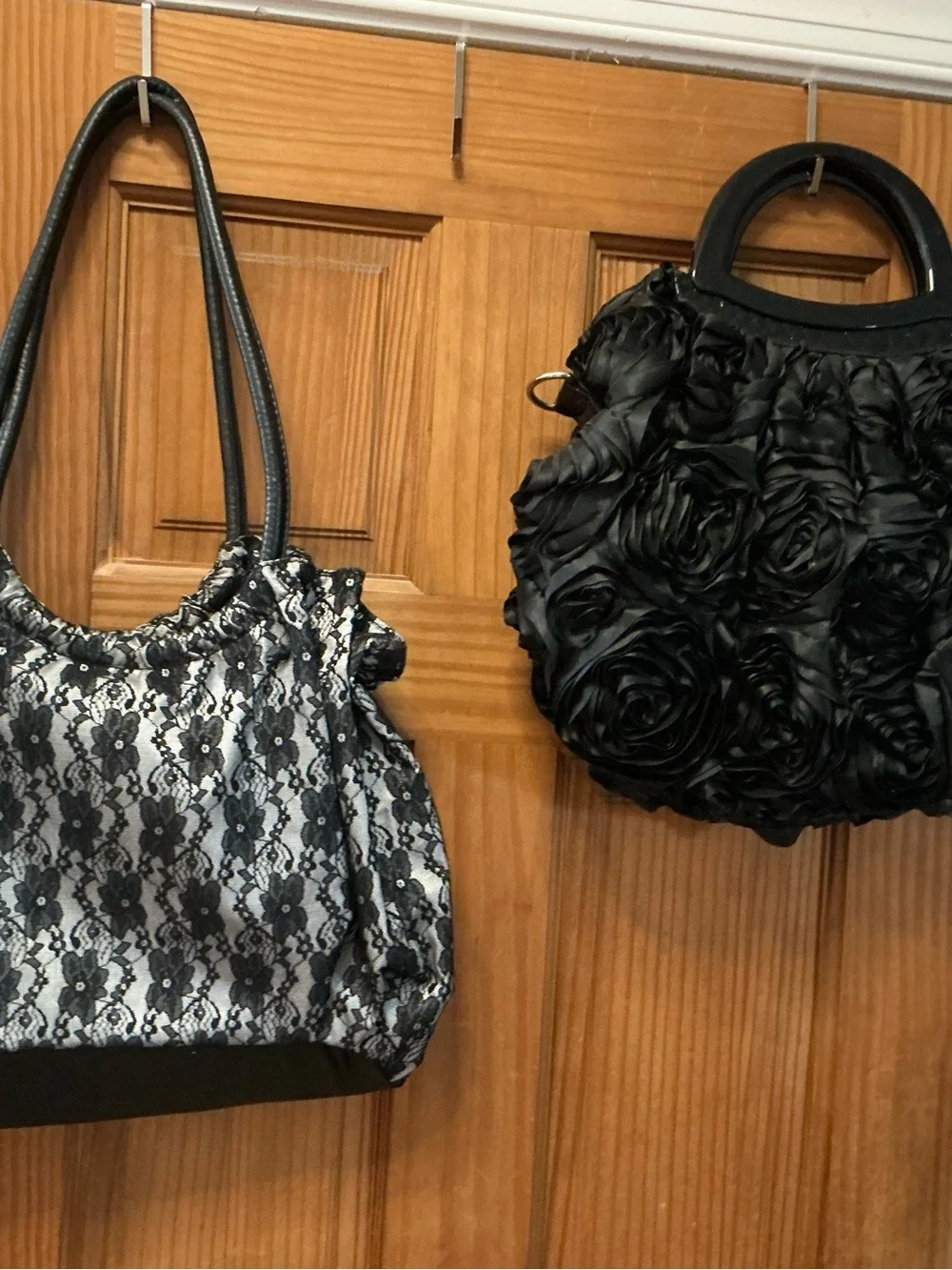 Bundle of two purses black